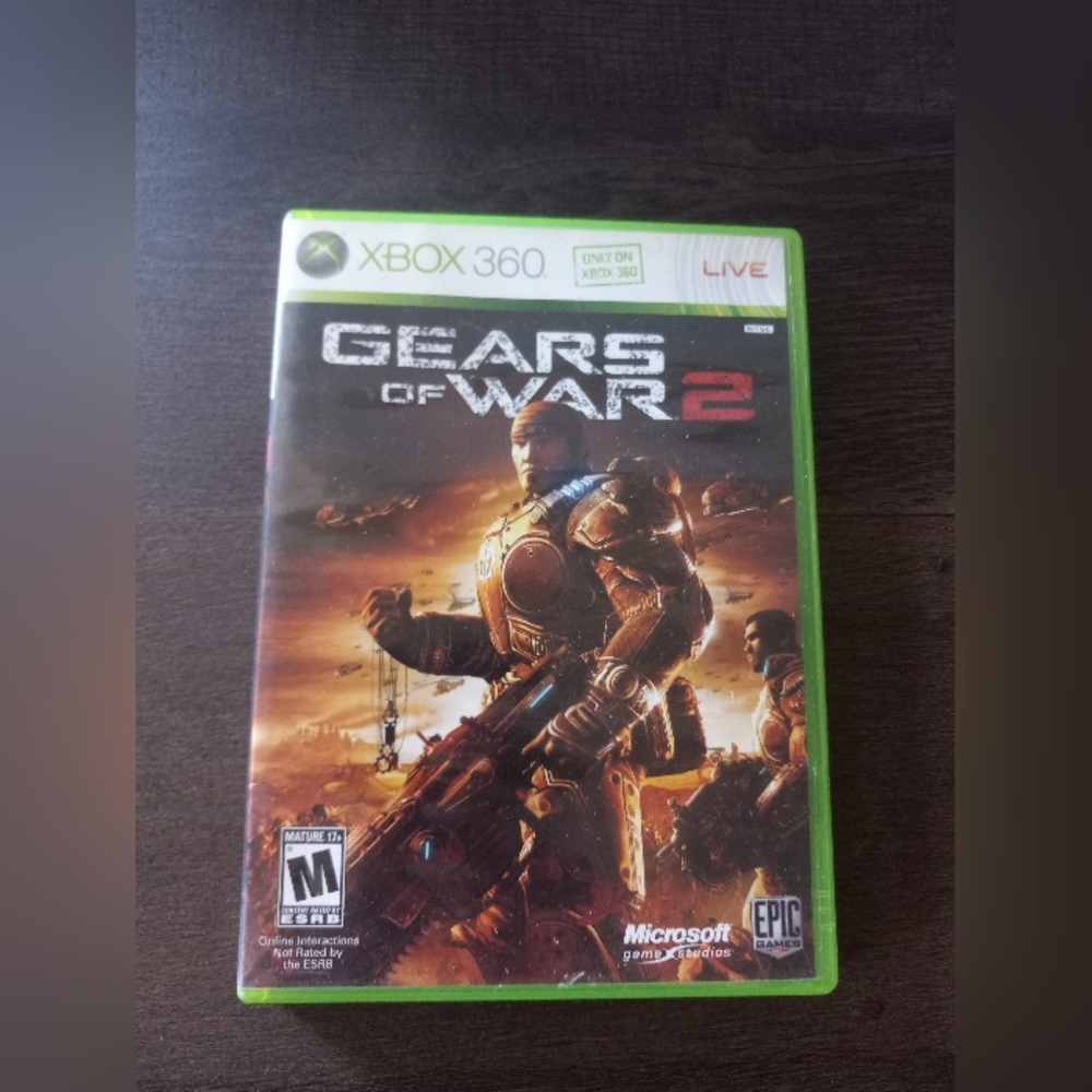 2008 Gears Of War 2 Xbox 360 Complete